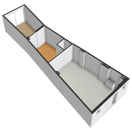 Floorplan - Van Musschenbroekstraat 53, 2522 AJ Den Haag